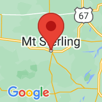 Map of Mount Sterling, IL
